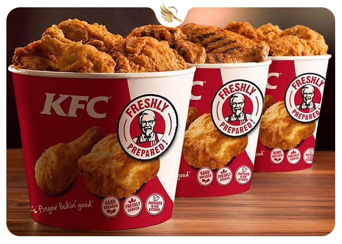 سوخاری های فست فود KFC